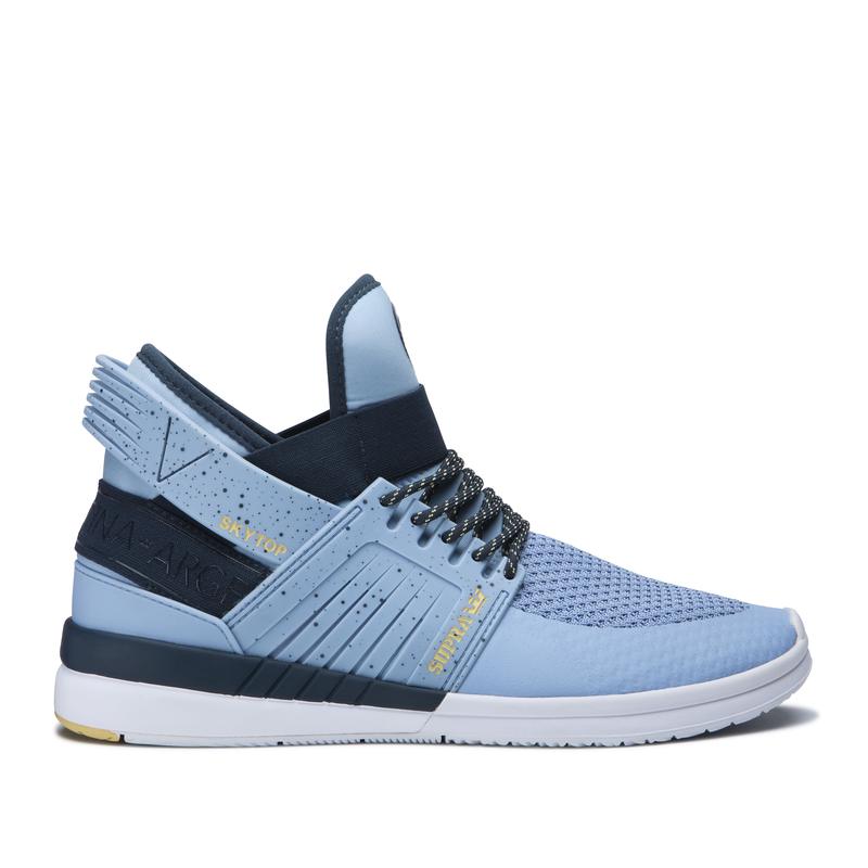 Supra SKYTOP V Sneaker High Damen Blau / Navy Deutsch YLRHG3164